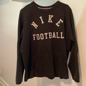 Nike football long sleeve crewneck size L